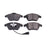 PowerStop 16-1107 Disc Brake Pad Set - Front