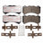 PowerStop NXT-1405 Disc Brake Pad Set - Front