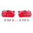 PowerStop S3826A Disc Brake Caliper Set - Front