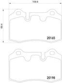 Pagid 355015881 Disc Brake Pad Set - Rear