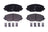 Pagid 355039941 Disc Brake Pad Set - Front
