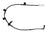 Pagid 355250921 Disc Brake Pad Wear Sensor - Front