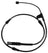 Pagid 355251831 Disc Brake Pad Wear Sensor - Front