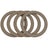Pioneer Cables 766033 Transmission Clutch Friction Plate - Front