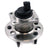 DuraGo 295-12006 Wheel Bearing and Hub Assembly - Rear