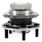 DuraGo 295-12156 Wheel Bearing and Hub Assembly - Rear