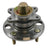 DuraGo 295-12191 Wheel Bearing and Hub Assembly - Rear