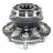 DuraGo 295-12345 Wheel Bearing and Hub Assembly - Rear