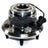 DuraGo 295-12358 Wheel Bearing and Hub Assembly - Rear