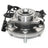 DuraGo 295-12478 Wheel Bearing and Hub Assembly - Rear Left