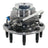 DuraGo 295-15059 Wheel Bearing and Hub Assembly - Front