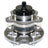 DuraGo 295-94017 Wheel Bearing and Hub Assembly - Rear
