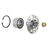 DuraGo 295-96044 Wheel Hub Repair Kit - Rear