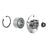 DuraGo 295-96156 Wheel Hub Repair Kit - Rear