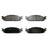 DuraGo BP1376C Disc Brake Pad Set - Front