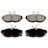 DuraGo BP1465C Disc Brake Pad Set - Rear