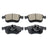 DuraGo BP1721C Disc Brake Pad Set - Front