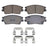 DuraGo BP1847C Disc Brake Pad Set - Front