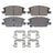 DuraGo BP1913C Disc Brake Pad Set - Front
