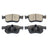 DuraGo BP2115C Disc Brake Pad Set - Front
