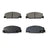 DuraGo BP273C Disc Brake Pad Set - Front