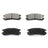 DuraGo BP383C Disc Brake Pad Set - Rear
