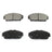 DuraGo BP617C Disc Brake Pad Set - Front