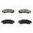 DuraGo BP729C Disc Brake Pad Set - Rear