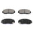 DuraGo BP787C Disc Brake Pad Set - Front