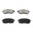 DuraGo BP815C Disc Brake Pad Set - Front