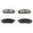 DuraGo BP883C Disc Brake Pad Set - Rear