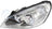 Professional Parts Sweden 34439994 Headlight Assembly