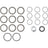 BGMG 707481X Differential and Pinion Shim Kit - Rear
