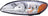Dorman 1590299 Headlight Assembly - Left