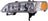 Dorman 1590622 Headlight Assembly - Left
