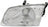 Dorman 1591071 Headlight Assembly - Left