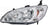 Dorman 1591115 Headlight Assembly - Left