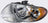 Dorman 1591846 Headlight Assembly - Left