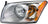 Dorman 1591948 Headlight Assembly - Left