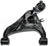 Dorman 521-696 Suspension Control Arm and Ball Joint Assembly - Rear Right Upper
