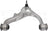 Dorman 524-077 Suspension Control Arm and Ball Joint Assembly - Front Left Lower