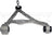 Dorman 524-605 Suspension Control Arm and Ball Joint Assembly - Rear Left Upper