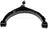 Dorman 527-450 Suspension Control Arm and Ball Joint Assembly - Front Right Upper