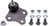 Dorman 538-129 Suspension Ball Joint - Front Left Lower