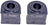 Dorman 540-416 Suspension Stabilizer Bar Bushing Kit - Front