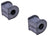 Dorman 540-418 Suspension Stabilizer Bar Bushing Kit - Front