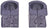 Dorman 540-585 Suspension Stabilizer Bar Bushing Kit - Front To Frame