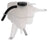 Dorman 603-141 Engine Coolant Reservoir - Front