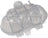 Dorman 603-285 Engine Coolant Reservoir - Front