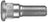 Dorman 610-174 Wheel Lug Stud - Rear